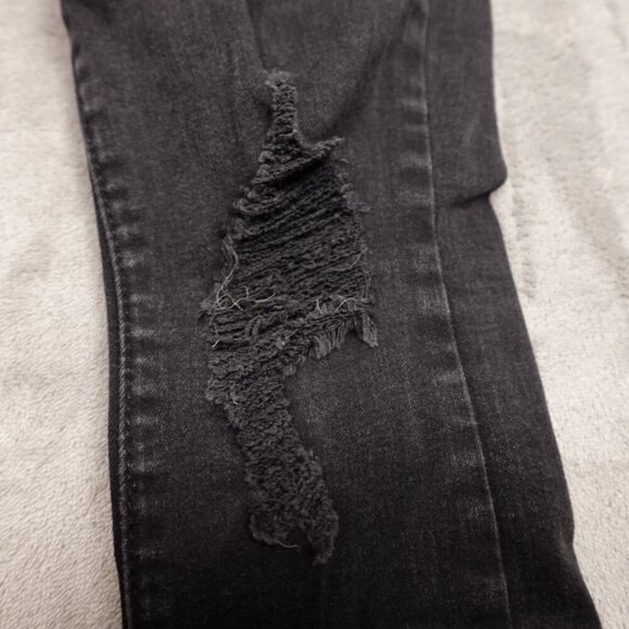 L'agence jeans Margot skinny high rise‎ women's 26 black distressed - Picture 14 of 14
